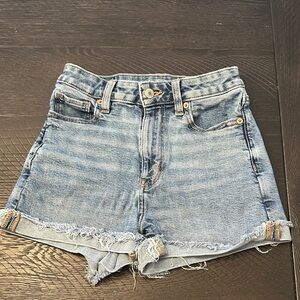 AE Denim Blue Women's Shorts